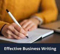 Effective Business Writing course